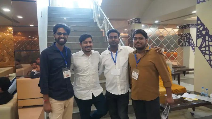 Members together at Hotel Royal Park, Indirapuram