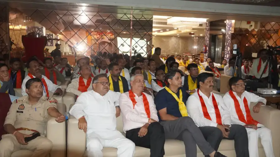Guests in the front rows during the talks